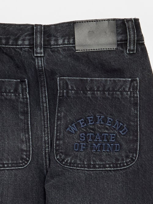 Jeans taglio dritto a 5 tasche - Kiabi Jeans taglio dritto a 5 tasche - Kiabi