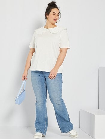 Saldi Jeans bootcut a prezzi bassi anche per donna dalle taglie forti -  Moda - taglia 52 - Kiabi