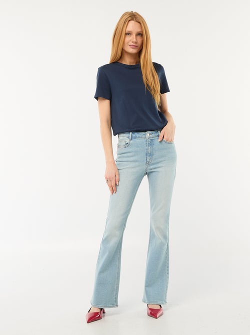 Jeans taglio flare/bootcut a vita alta - Kiabi