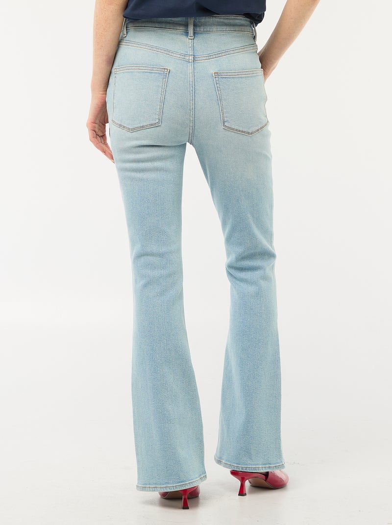 Jeans taglio flare/bootcut a vita alta Blu - Kiabi