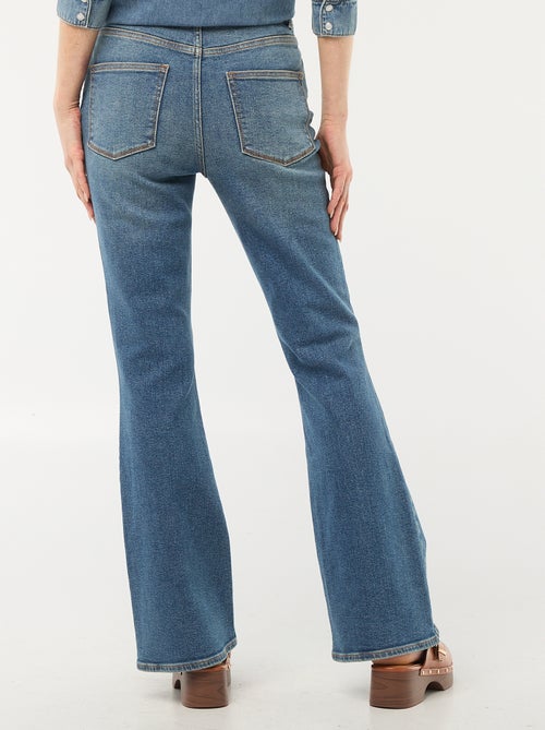 Jeans taglio flare/bootcut a vita alta - Kiabi