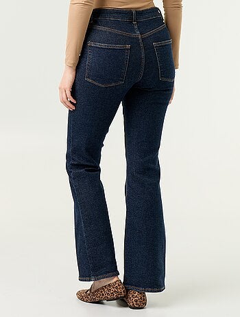 Jeans taglio flare/bootcut a vita alta