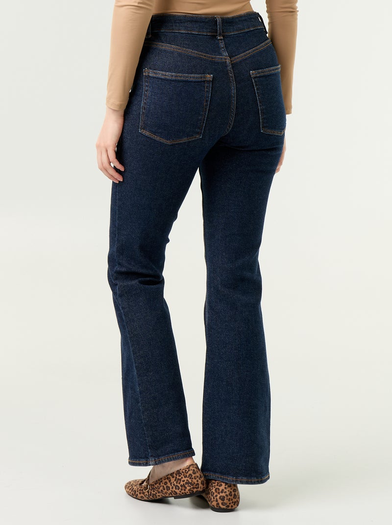 Jeans taglio flare/bootcut a vita alta Blu - Kiabi