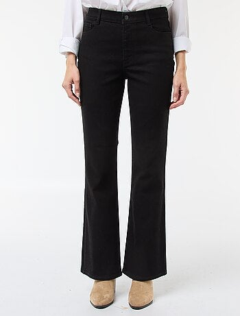 Jeans taglio flare/bootcut a vita alta