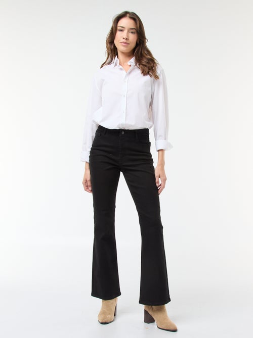 Jeans taglio flare/bootcut a vita alta - Kiabi Jeans taglio flare/bootcut a vita alta - Kiabi