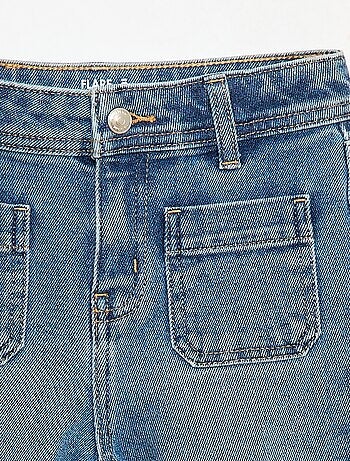 Jeans taglio flare/bootcut con tasche applicate