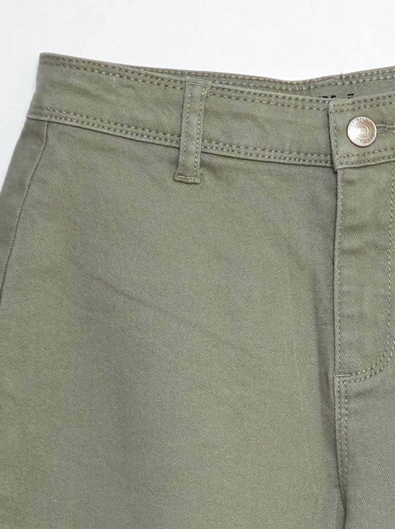 Jeans taglio largo - Taglio + confortevole VERDE - Kiabi