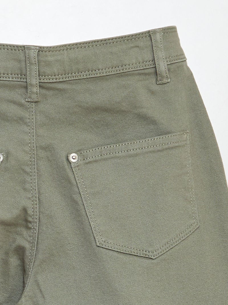 Jeans taglio largo - Taglio + confortevole VERDE - Kiabi