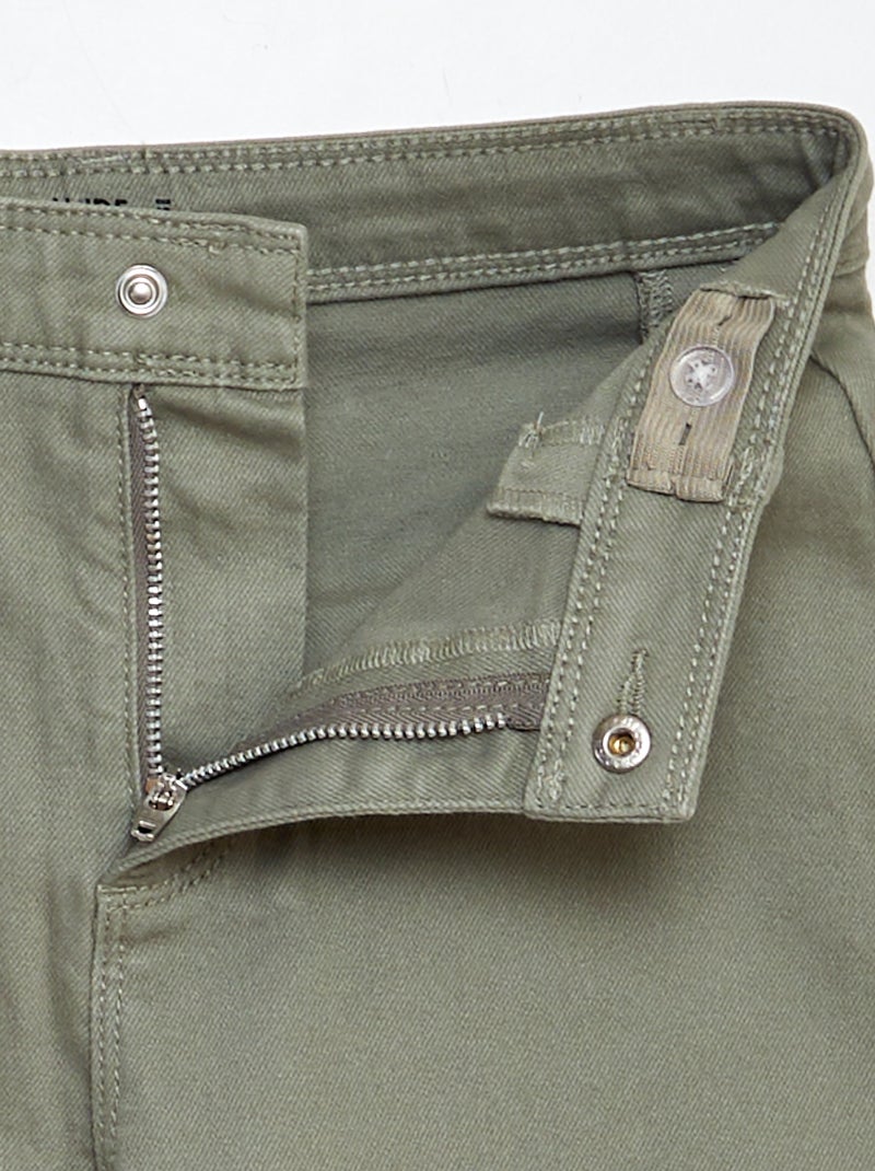 Jeans taglio largo - Taglio + confortevole VERDE - Kiabi