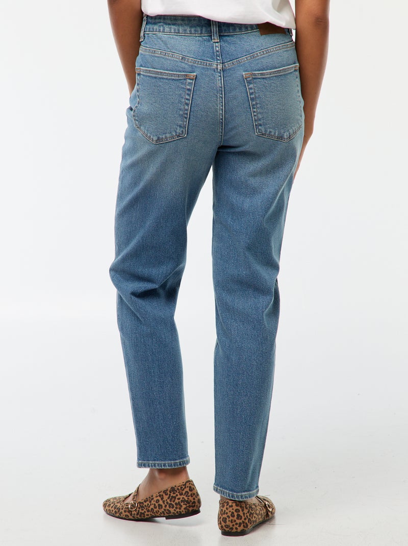 Jeans taglio mom - L28 Blu - Kiabi