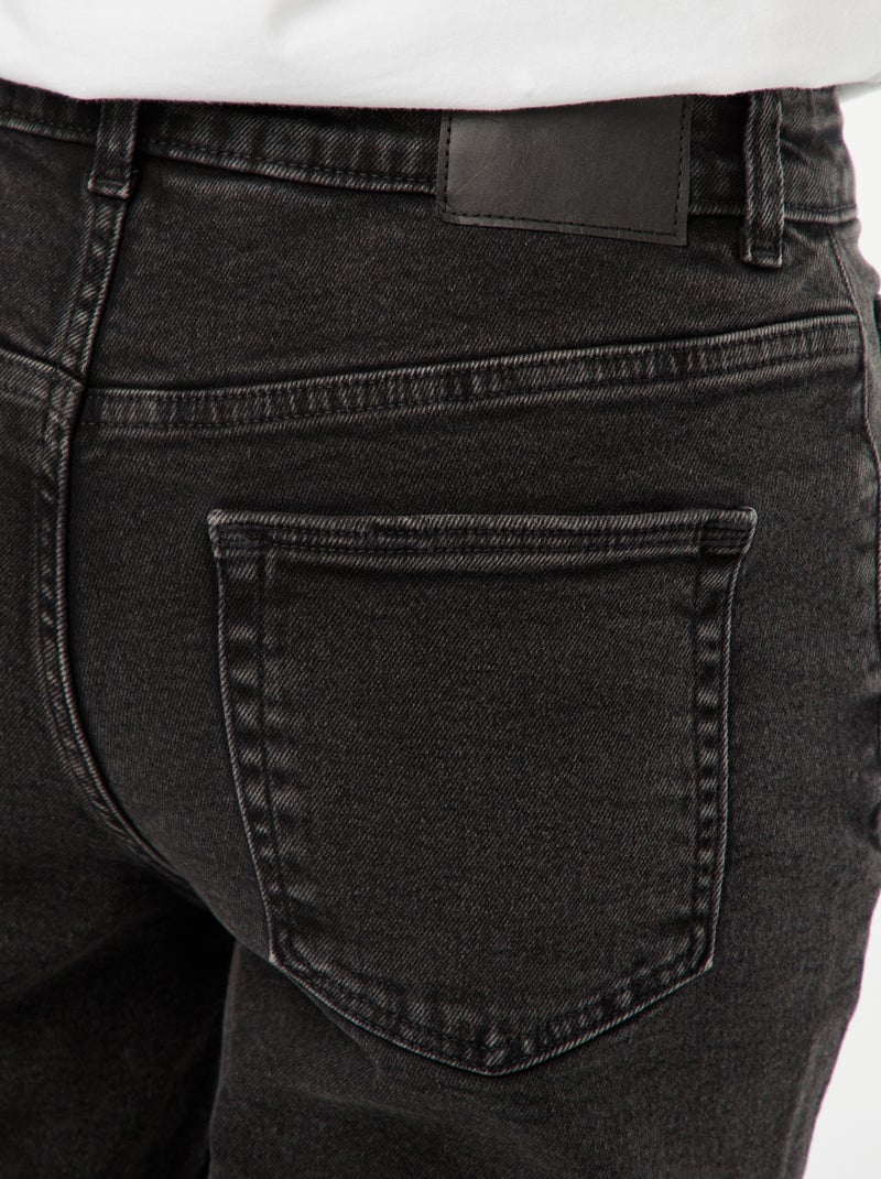 Jeans taglio mom - L28 Nero - Kiabi