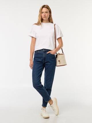 Jeans taglio mom - L30