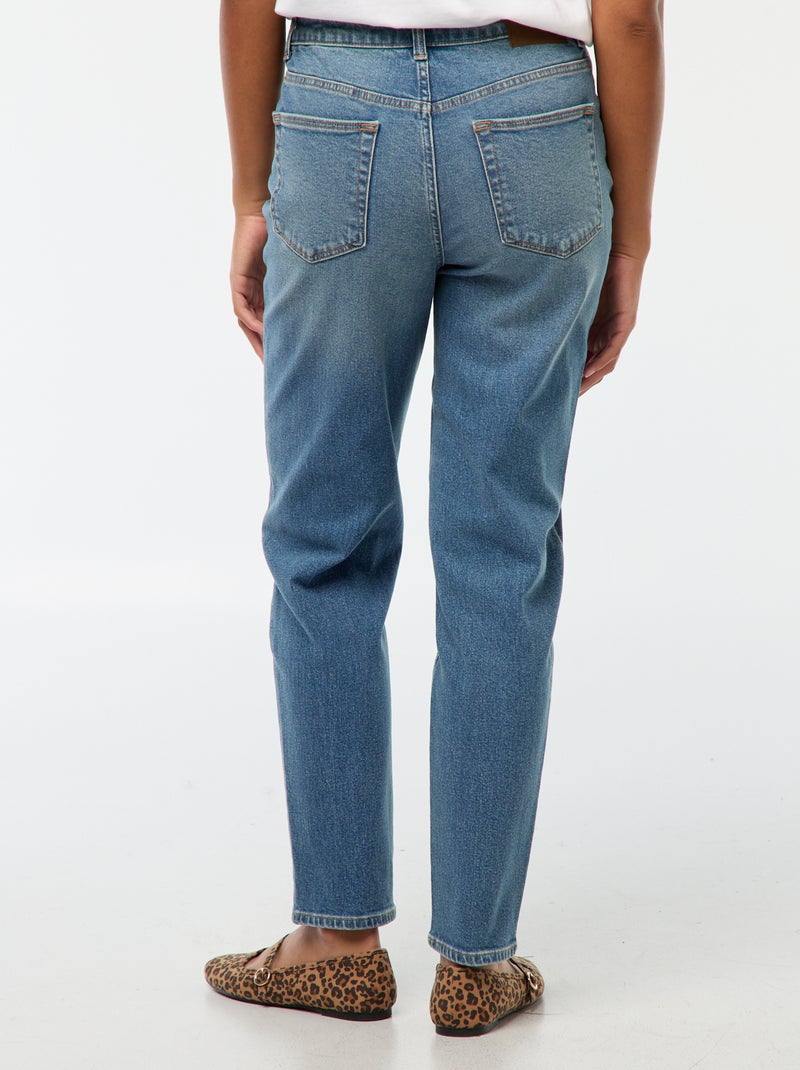 Jeans taglio mom - L30 Blu - Kiabi