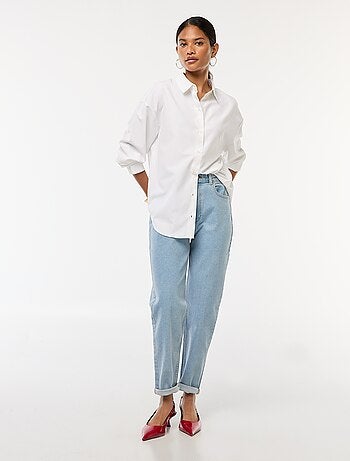 Jeans taglio mom - L30