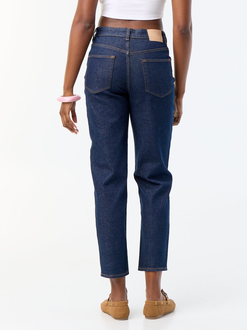 Jeans taglio mom - L30 Blu - Kiabi