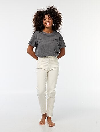 Jeans taglio mom - L32