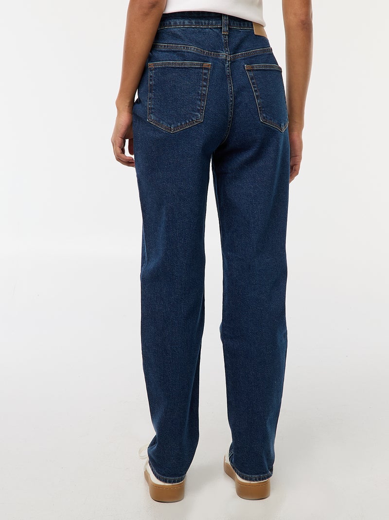 Jeans taglio mom - L32 Blu - Kiabi