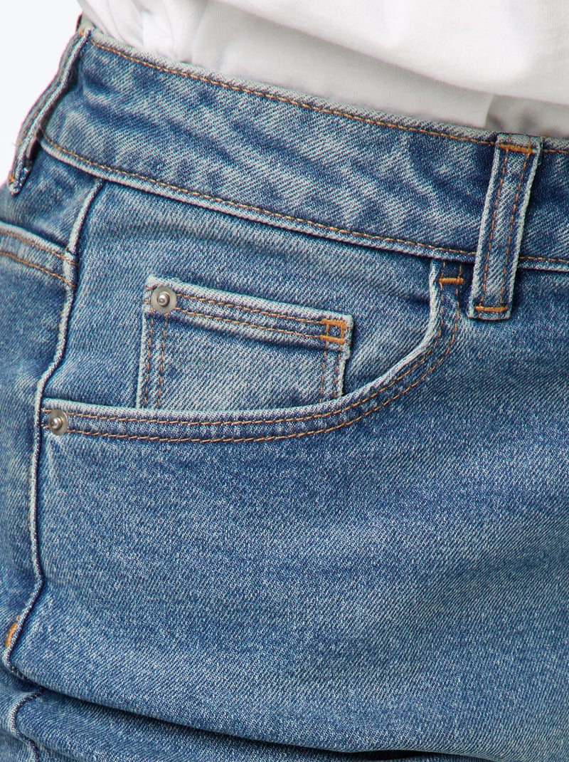 Jeans taglio mom - L32 Blu - Kiabi