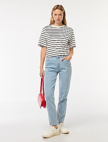 Jeans taglio mom - L32