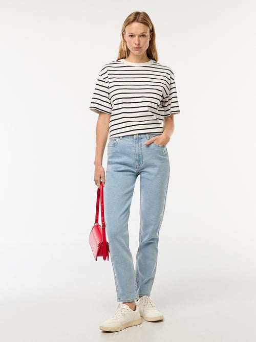 Jeans taglio mom - L32 - Kiabi
