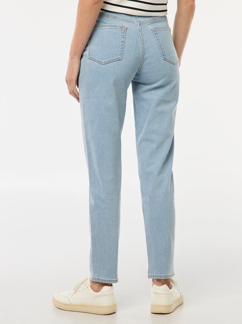 Jeans taglio mom - L32 Blu - Kiabi