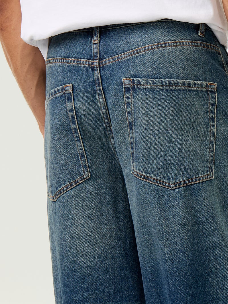 Jeans taglio super baggy Blu - Kiabi