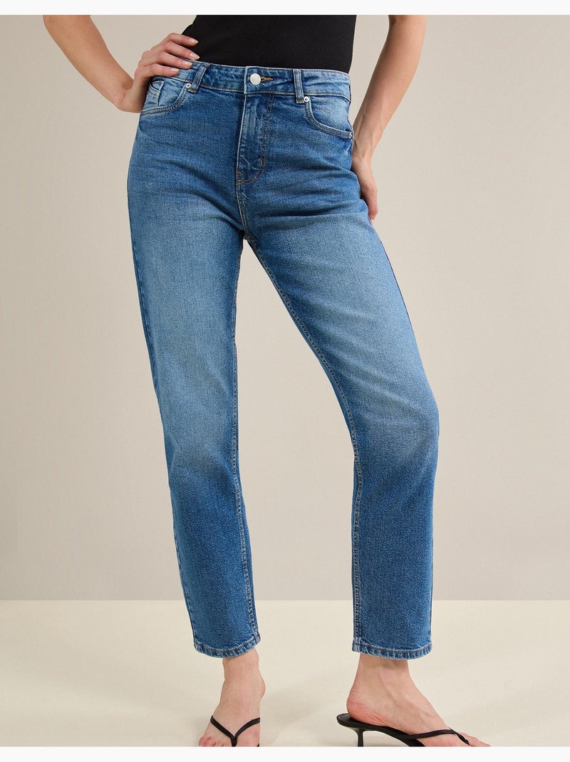 Jeans tapered mom fit, MO Fashion Blu - Kiabi