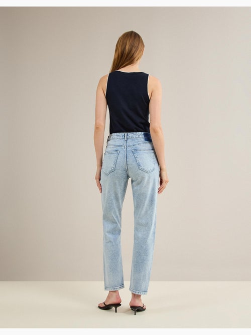Jeans tapered mom fit, MO Fashion - Kiabi Jeans tapered mom fit, MO Fashion - Kiabi