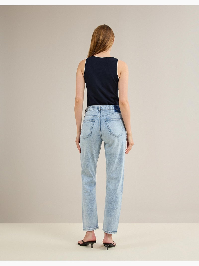 Jeans tapered mom fit, MO Fashion Blu - Kiabi