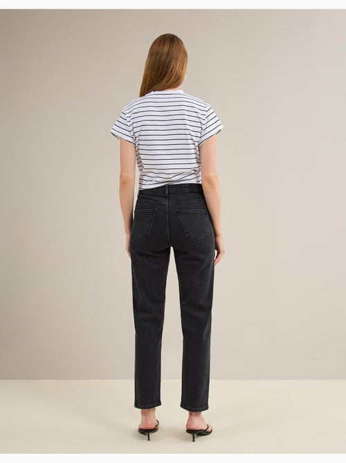 Jeans tapered mom fit, MO Fashion - Kiabi Jeans tapered mom fit, MO Fashion - Kiabi