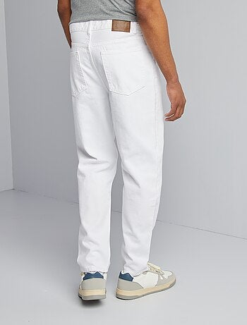 Jeans tapered slim / taglio affusolato 5 tasche
