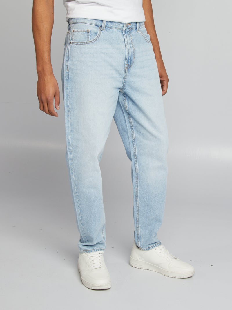 Jeans tapered slim / taglio affusolato 5 tasche BLU - Kiabi