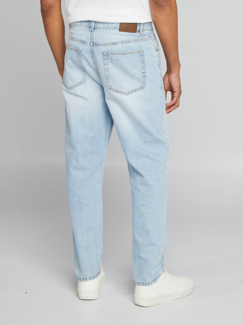 Jeans tapered slim / taglio affusolato 5 tasche BLU - Kiabi
