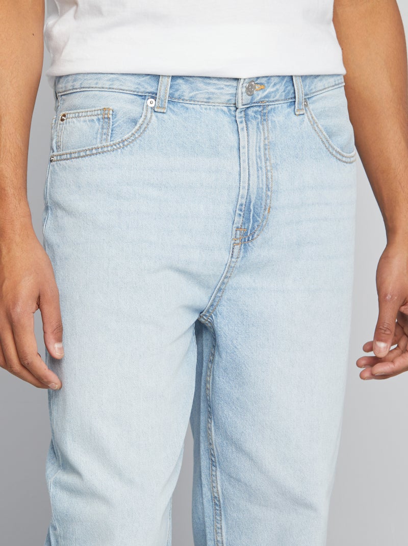 Jeans tapered slim / taglio affusolato 5 tasche BLU - Kiabi