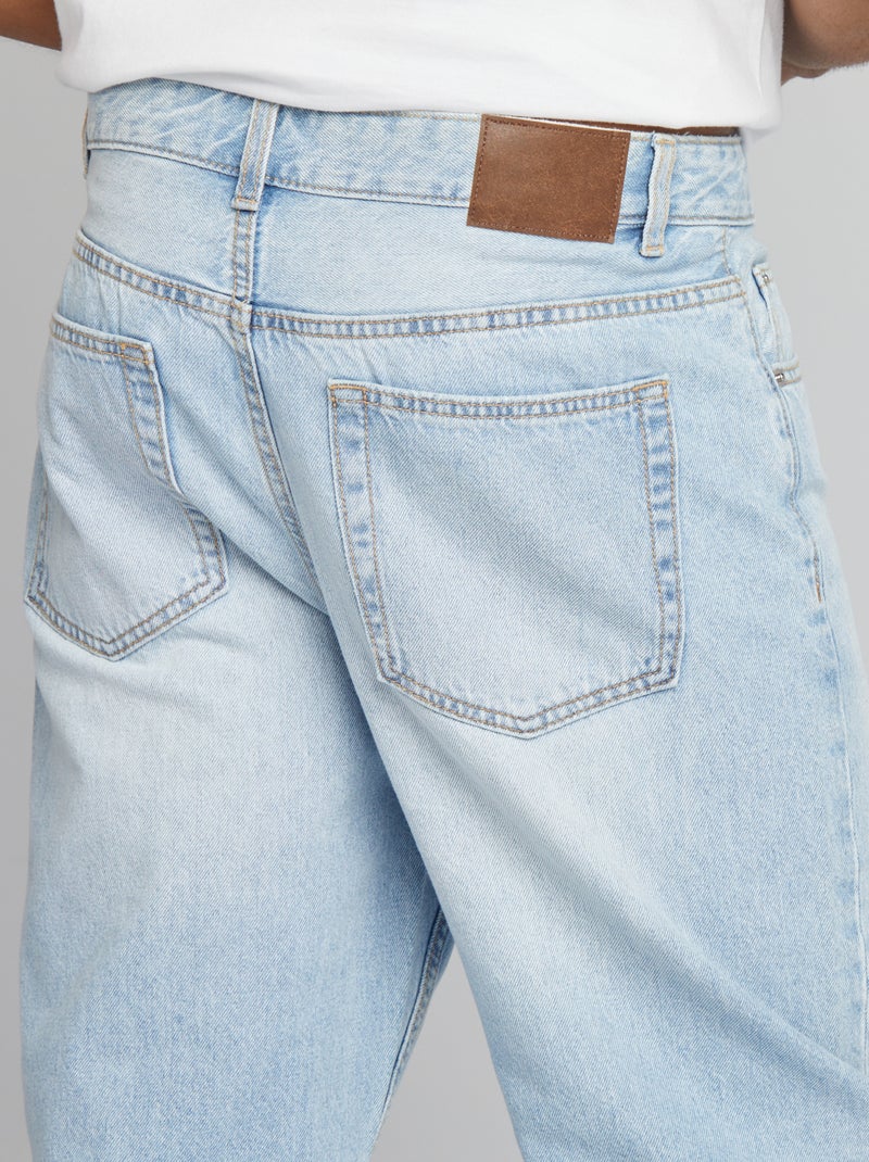 Jeans tapered slim / taglio affusolato 5 tasche BLU - Kiabi