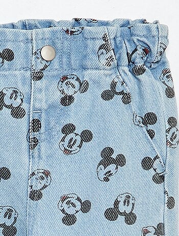 Jeans 'Topolino' con finitura con risvolti