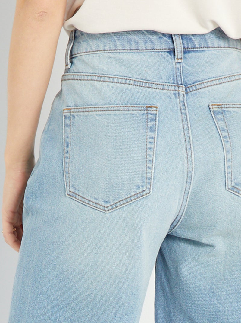Jeans wide leg - 30L blu - Kiabi