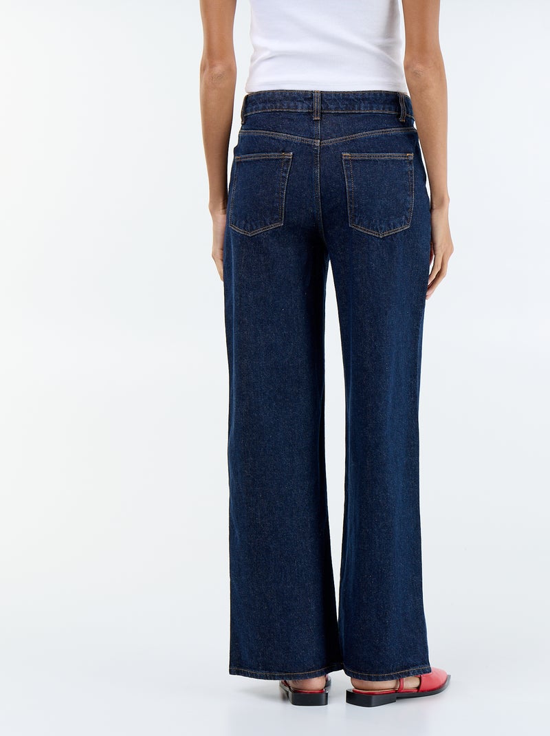 Jeans wide leg - 30L Blu - Kiabi
