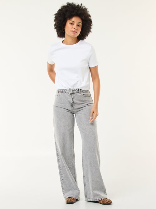 Jeans wide leg - 30L - Kiabi