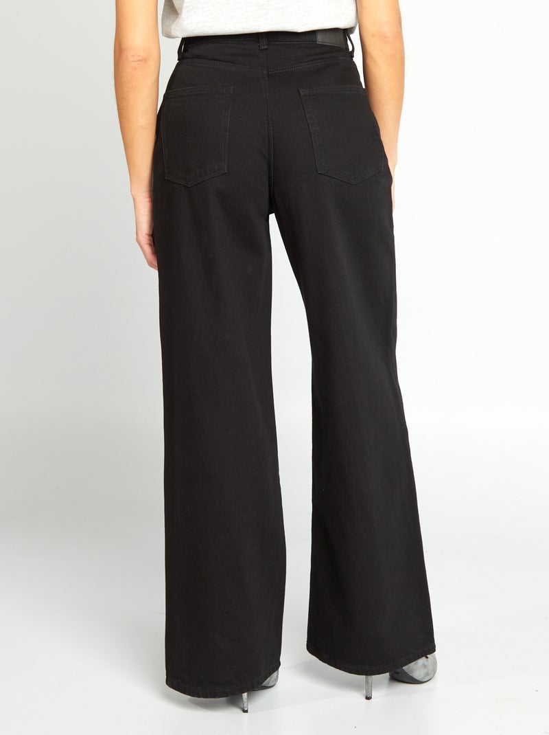 Jeans wide leg - 30L NERO - Kiabi