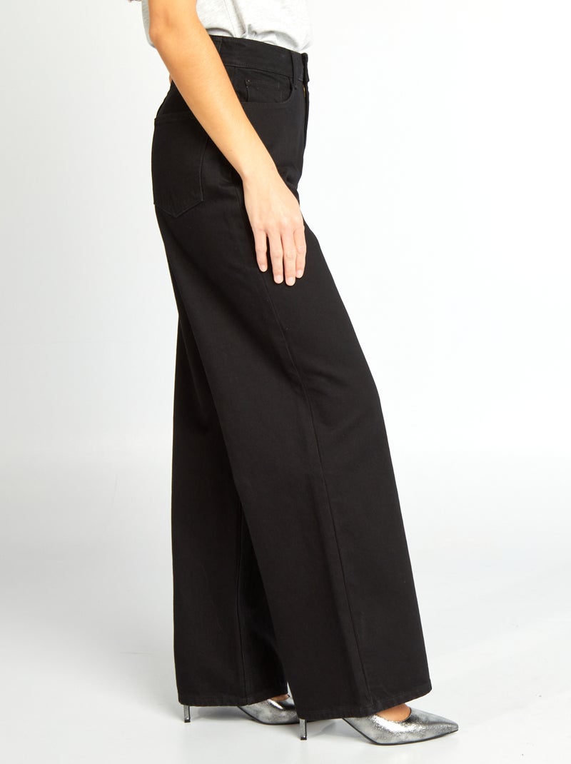 Jeans wide leg - 30L NERO - Kiabi