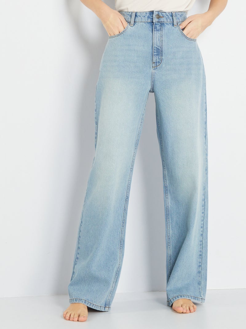 Jeans wide leg - 32L blu - Kiabi