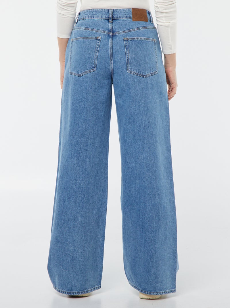 Jeans wide leg - 32L blu - Kiabi