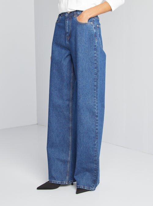Jeans wide leg - 34L - Kiabi