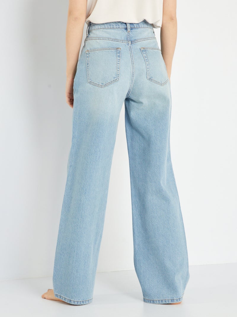 Jeans wide leg - 34L blu - Kiabi
