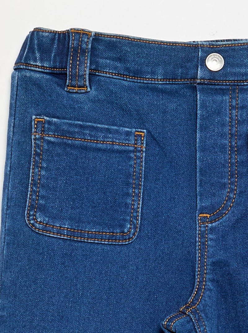 Jeans wide leg - collezione facile da indossare Blu - Kiabi