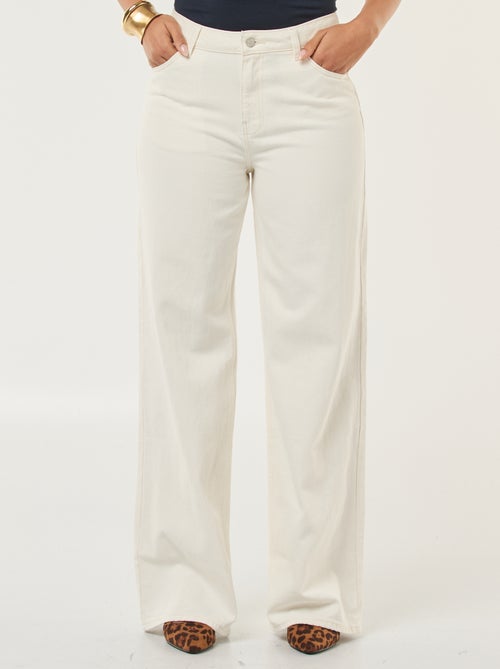 Jeans wide leg - L32 - Kiabi Jeans wide leg - L32 - Kiabi