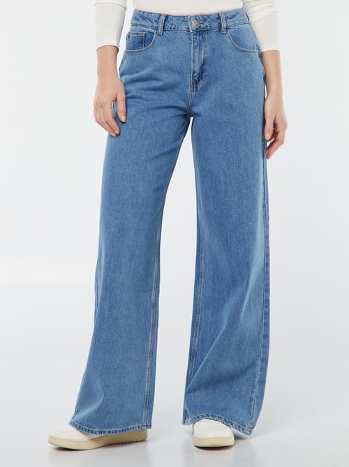 Jeans wide leg - L32 - Kiabi Jeans wide leg - L32 - Kiabi