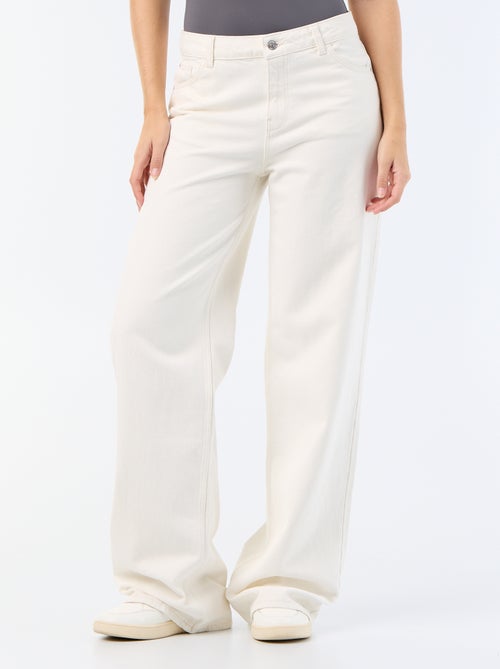 Jeans wide leg - L34 - Kiabi