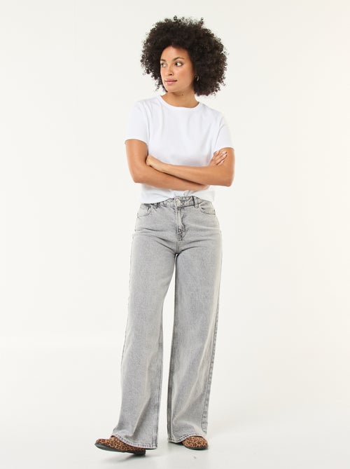 Jeans wide leg - L34 - Kiabi